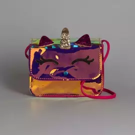 Сумка детская, отдел на клапане, цвет розовый,