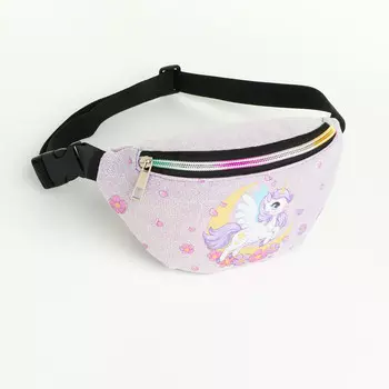 Сумка поясная детская на молнии