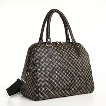 Сумка на молнии, цвет коричневый