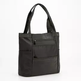 Сумка дорожная, отдел на молнии, 5 наружных карманов, цвет серый