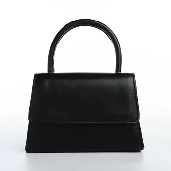 Сумка женская на магните, цвет черный