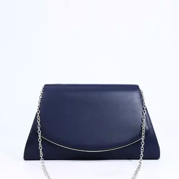 Сумка-клатч на магните, цвет синий