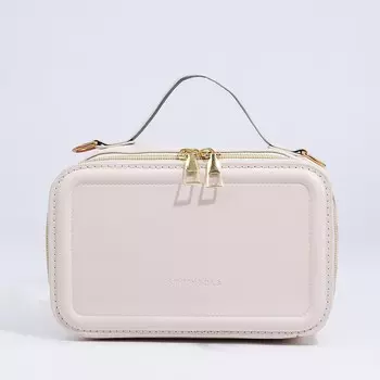 Сумка женская кросс-боди на молнии, 20712 см, белая