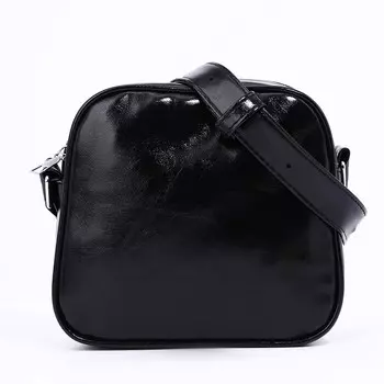 Сумка женская кросс-боди на молнии, 19718 см, черная