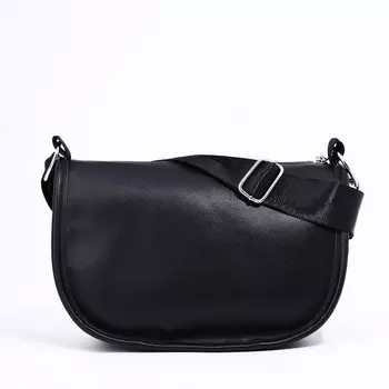 Сумка женская кросс-боди на молнии, 261216 см, черная