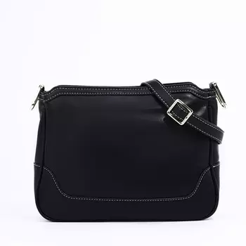 Сумка женская кросс-боди на молнии, 26821 см, черная