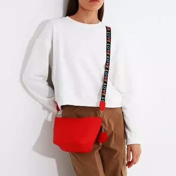 Сумка женская кросс-боди на магните, 161216 см, красный