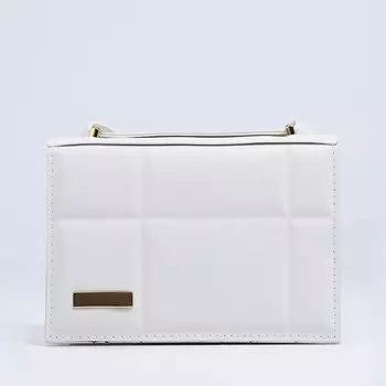 Сумка женская мессенджер на магнитах, 19513 см, белая