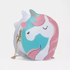 Сумка на молнии, цвет белый