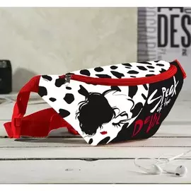 Сумка поясная, 25х6х13 см, злодейки