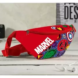 Сумка поясная детская для мальчика, 25613 см, мстители