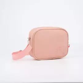 Сумка на текстильном ремне good girl, 21 х 16 х 7 см, цвет розовый