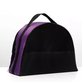 Сумка-переноска малая 36 х 17 х 25 см, оксфорд, фиолетовая