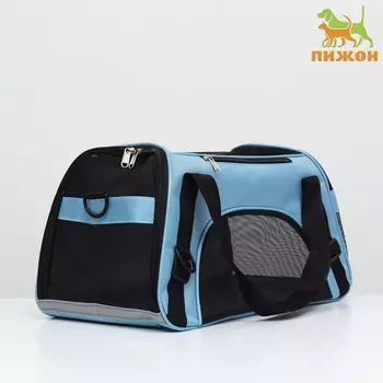 Сумка-переноска сетчатая, 482529 см, голубая