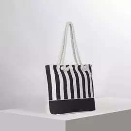 Сумка пляжная на люверсах flowers, 43х30х9 см