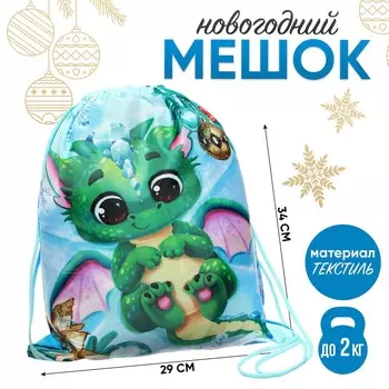 Сумка под сладости 290 х 340 мм, дракон