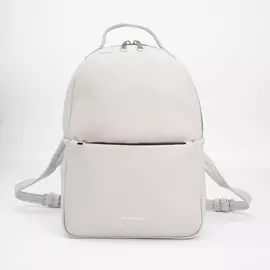 Сумка-рюкзак, отдел на молнии, наружный карман, цвет светло-серый