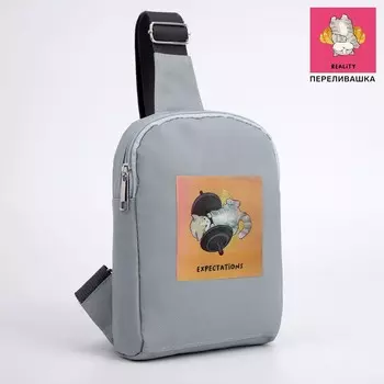 Сумка с голографической нашивкой expextations