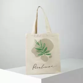 Шопер расцветай без молнии, без подклада, цвет бежевый