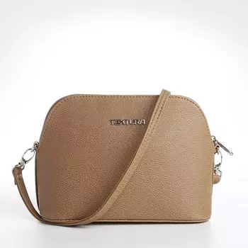 Сумка женская через плечо textura, маленький размер, цвет бежевый