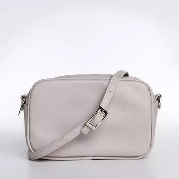 Сумка женская через плечо textura, маленький размер, цвет бежевый