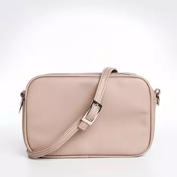 Сумка женская через плечо textura, маленький размер, цвет бежевый