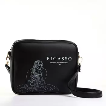 Сумка женская на молнии textura, 22817 см, черная