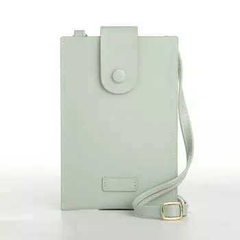 Сумка женская на магните, цвет зеленый