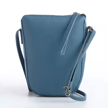 Сумка женская кросс-боди на молнии, 143.517 см, синяя