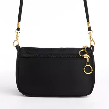 Сумка женская кросс-боди на молнии, 186.512 см, черная