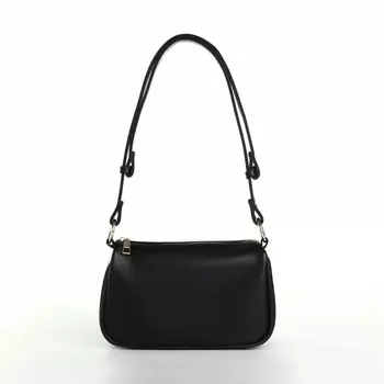 Сумка женская кросс-боди на молнии, 22.5713.5 см, черная