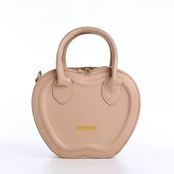 Сумка женская кросс-боди на молнии, 207.517 см, бежевая