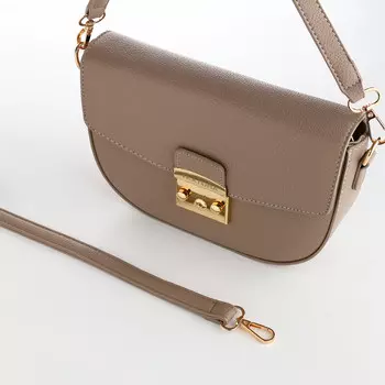 Сумка женская мессенджер textura на клапане, 23615 см, хаки