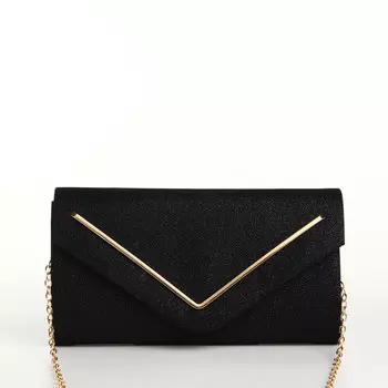 Сумка женская на магните, цвет черный