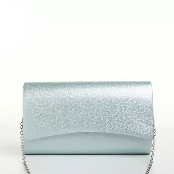 Сумка женская на магните, цвет голубой