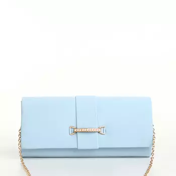 Сумка женская на магните, цвет голубой