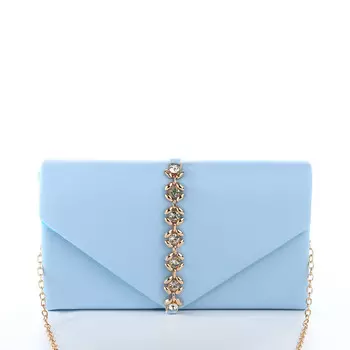 Сумка женская на магните, цвет голубой