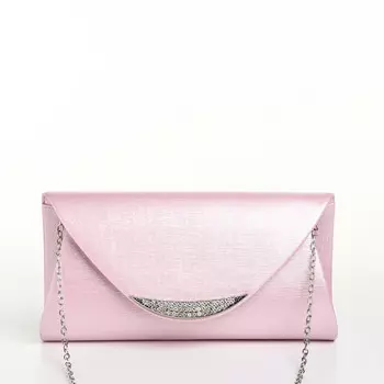 Сумка женская на магните, цвет розовый