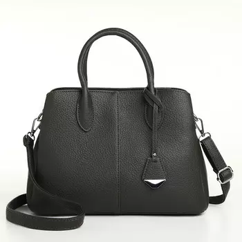 Сумка женская тоут textura на молнии, 291123 см, однотонная, серая