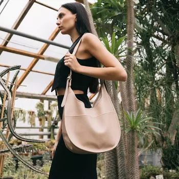 Сумка - мешок женская textura, на магните, с косметичкой, 341227 см, бежевая