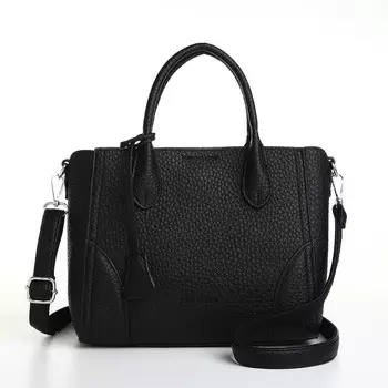 Сумка женская тоут textura на магните, 25721 см, однотонная, белая