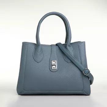 Сумка женская тоут textura на молнии, 311121 см, синяя