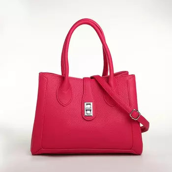 Сумка женская тоут textura на молнии, 311121 см, розовая