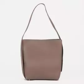 Сумка-тоут на магните, цвет серый