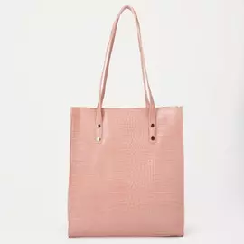 Сумка женская, отдел на молнии, цвет розовый