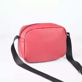 Сумка женская, отдел на молнии, длинный ремень, цвет бордовый