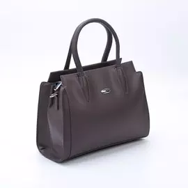 Сумка женская, отдел на молнии, наружный карман, цвет коричневый