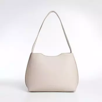 Сумка женская textura, тоут, средний размер, цвет бежевый