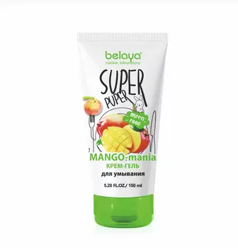 SUPER PUPER Крем-гель для умывания (MANGO-mania) 150мл