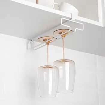 Сушилка для бокалов доляна, 26,510,57 см, цвет белый